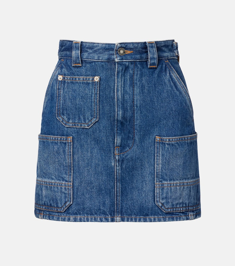 Givenchy Denim miniskirt