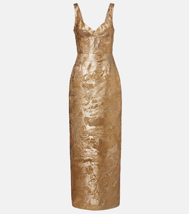 Simkhai Jacquard cocktail dress