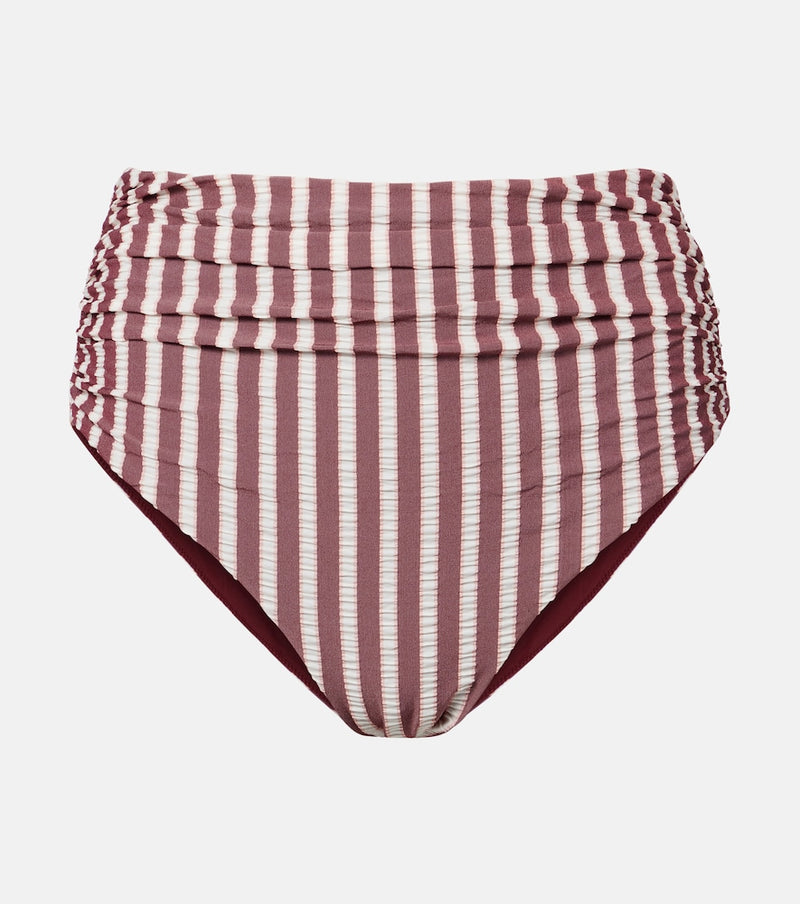 Simkhai Striped bikini bottoms
