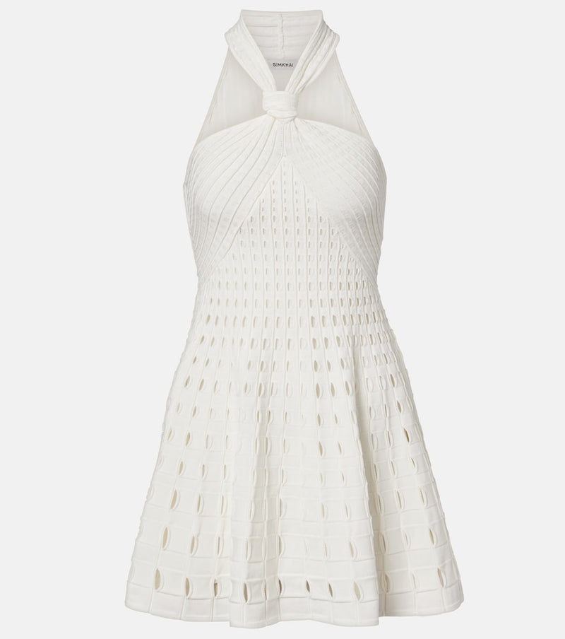 Simkhai Jenna halterneck minidress