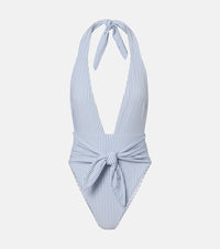 Montce Tropez striped swimsuit