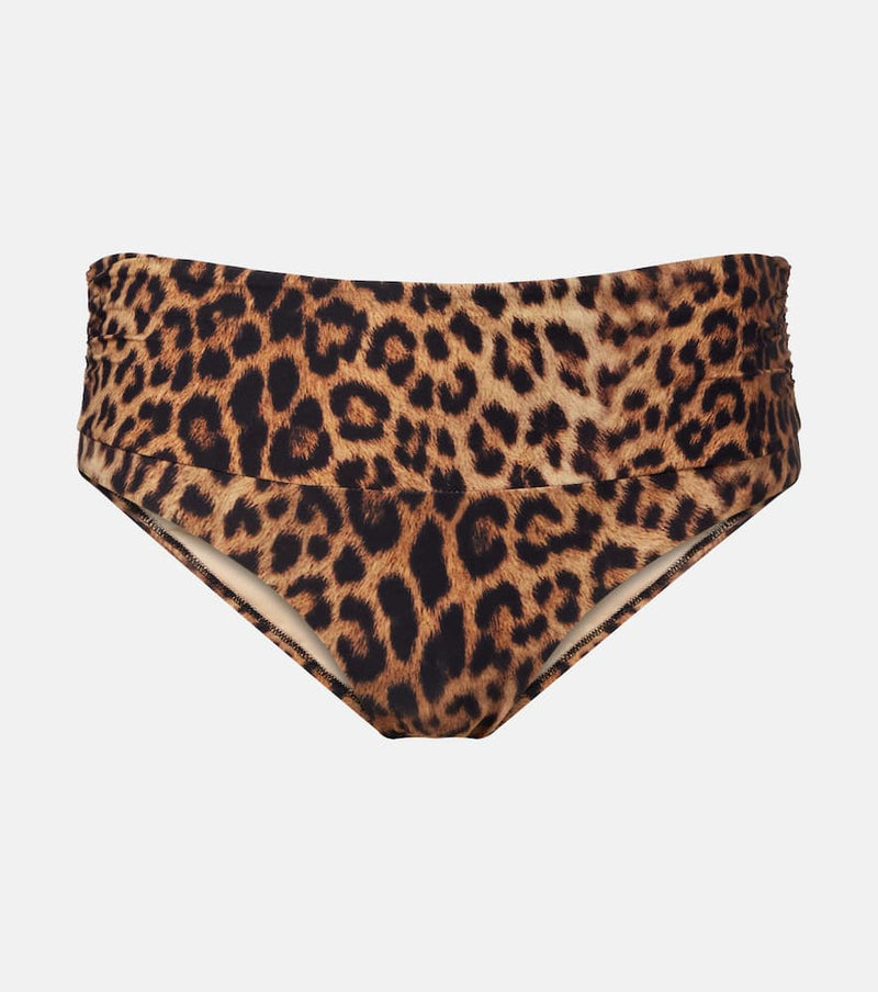 Melissa Odabash Bel Air leopard-print bikini bottoms
