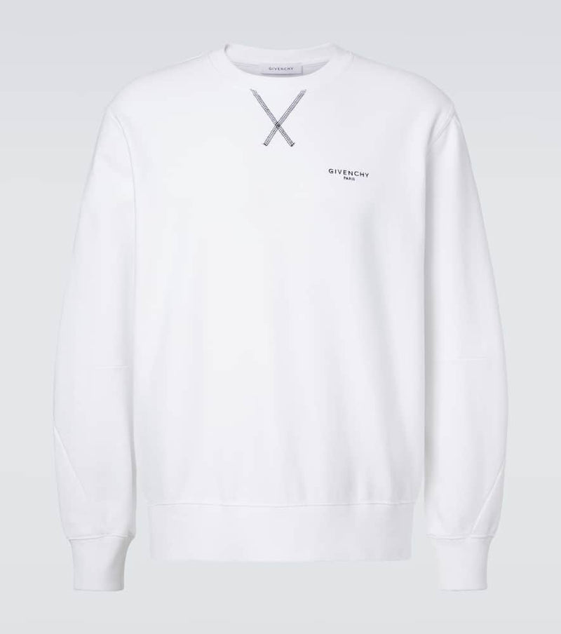 Givenchy Logo cotton jersey sweatshirt