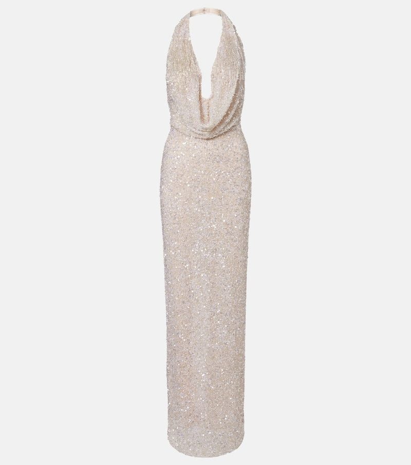 Rachel Gilbert Sequined gown