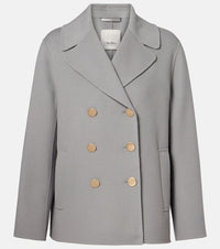 S Max Mara Margot double-breasted virgin wool jacket