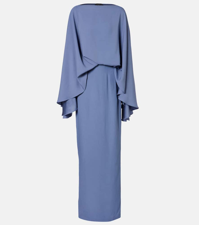 Taller Marmo Eolia crepe cady gown