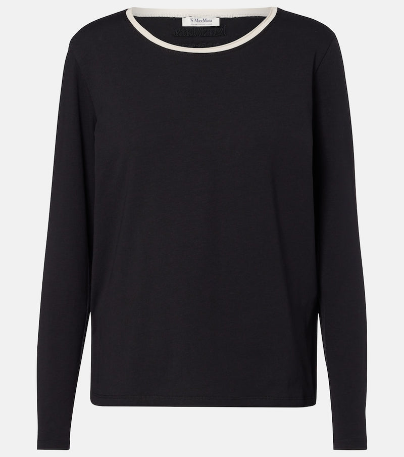 S Max Mara Divina cotton-blend T-shirt