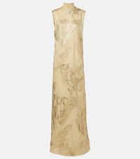 Taller Marmo Gilded Miami fil coupe maxi dress