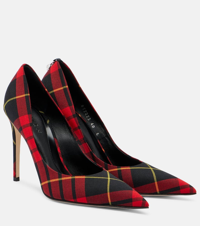 McQueen Skull MacQueen 105 pumps