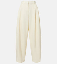 Jacquemus Man's virgin wool wide-leg pants