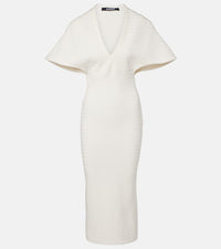Jacquemus Knitted midi dress