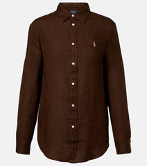 Polo Ralph Lauren Logo linen shirt