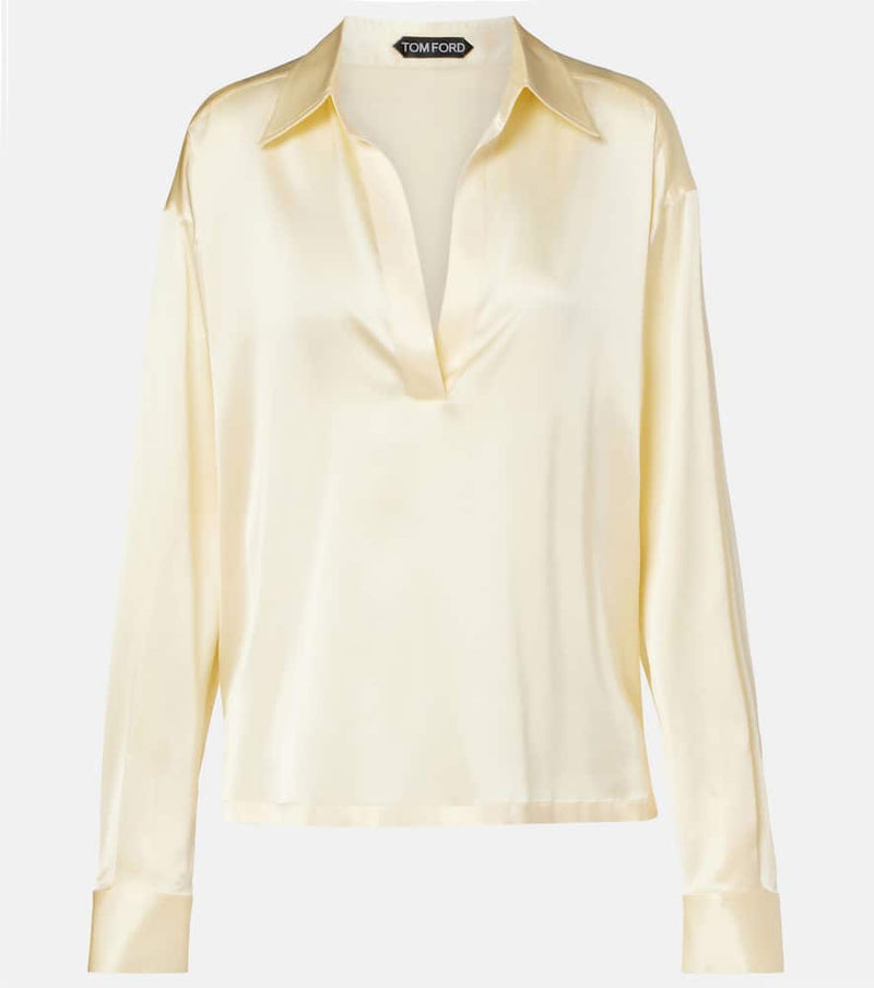 Tom Ford Silk-blend top