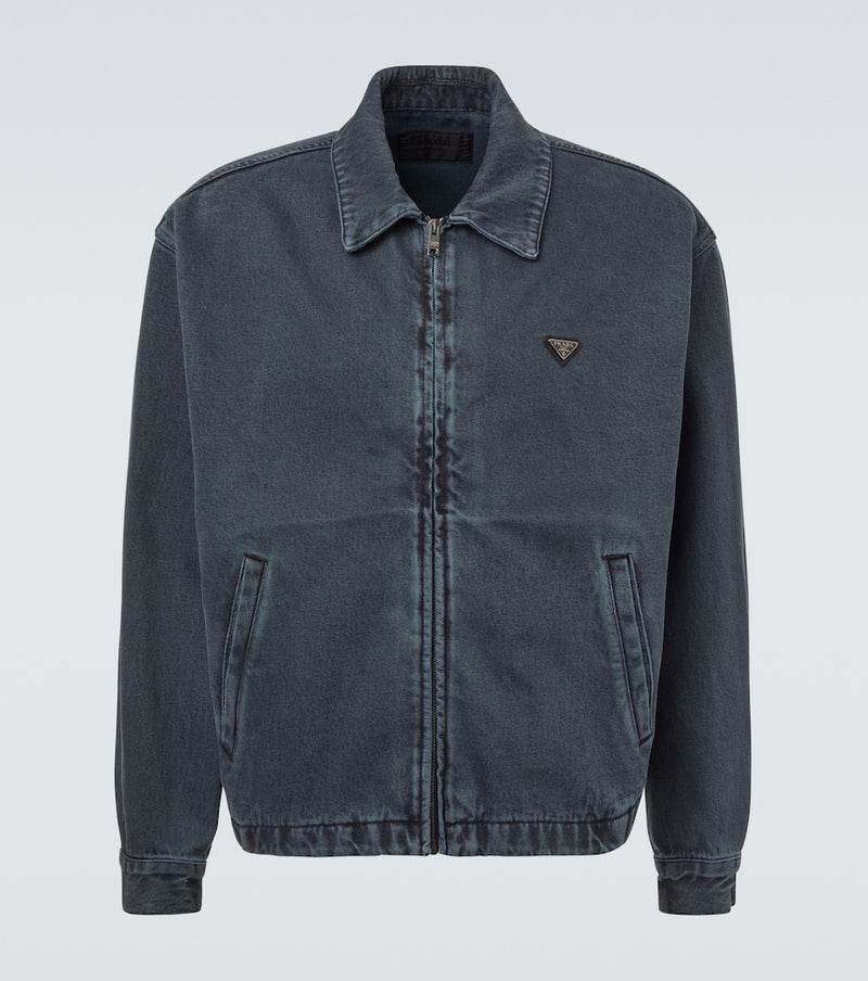 Prada Denim blouson jacket