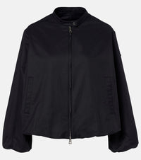 Moncler Gruissan cotton-blend bomber jacket