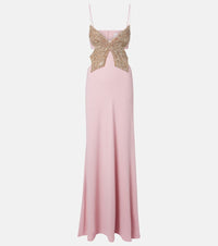 Costarellos Velise crystal-embellished gown