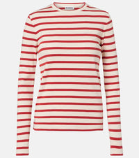 Jil Sander Striped cotton T-shirt