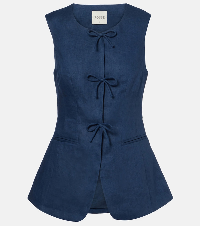 Posse Sabine linen vest