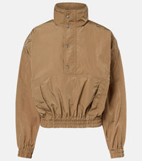 Saint Laurent Gathered canvas jacket