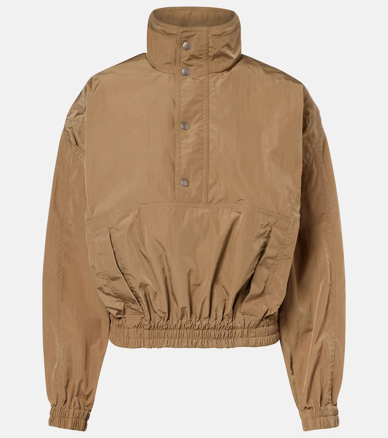 Saint Laurent Gathered canvas jacket