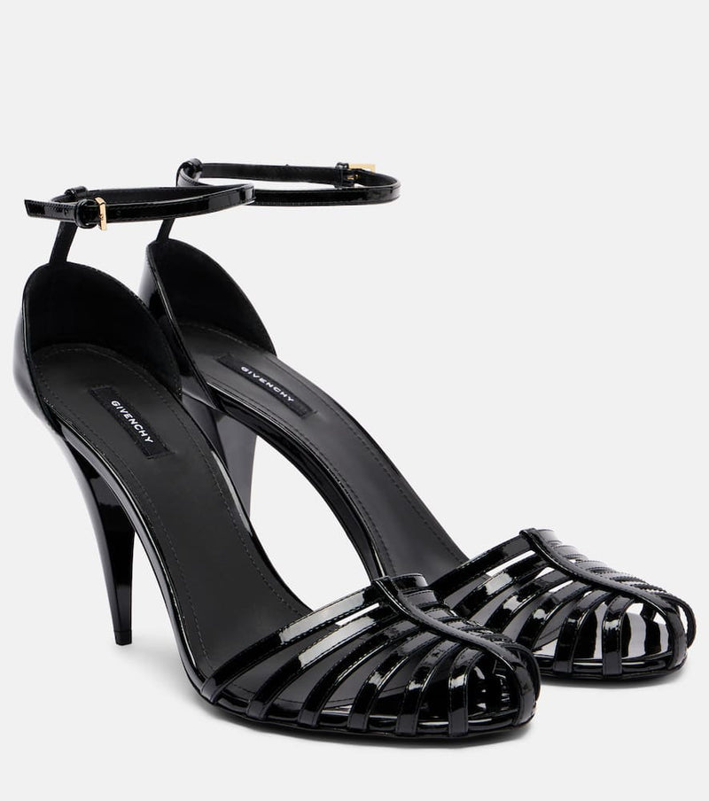 Givenchy 95 patent leather sandals
