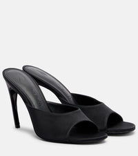 The Attico Betta satin mules