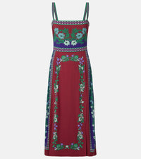 La DoubleJ Buy Me A Martini floral midi dress