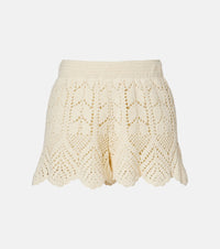 Zimmermann Awaken lace crochet shorts