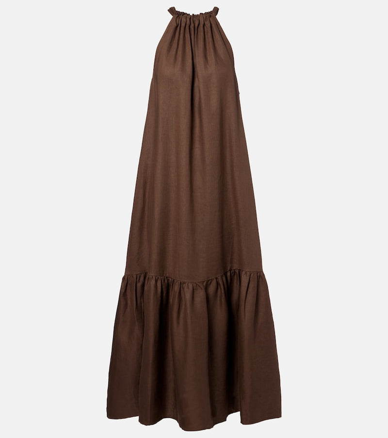 Asceno Linen maxi dress