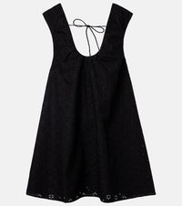 Faithfull Juana broderie anglaise minidress