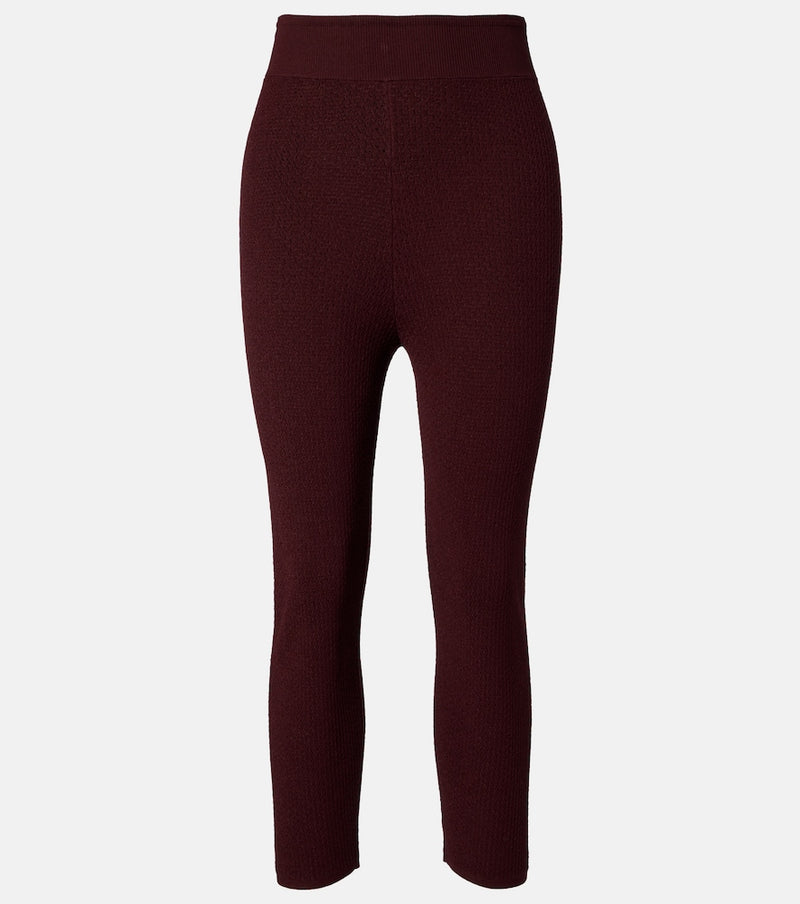 Chloe Knitted capri pants