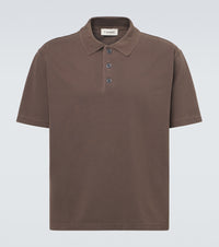 Frame Cotton pique polo shirt