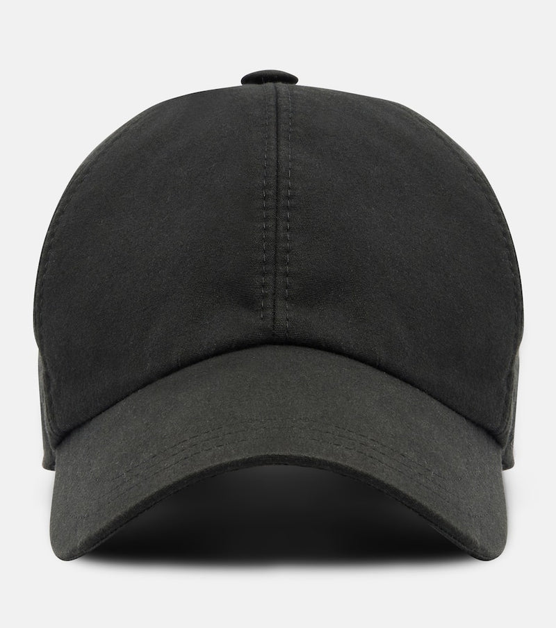 The Row Caspian cotton canvas baseball cap