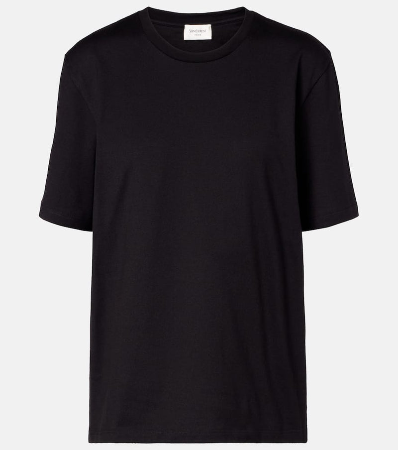 Saint Laurent Crescent Moon cotton T-shirt