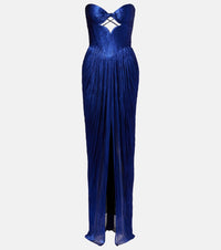 Maria Lucia Hohan Stephanie silk tulle bustier gown
