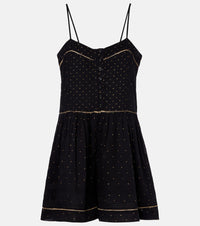 Marant Etoile Vickie polka-dot cotton romper