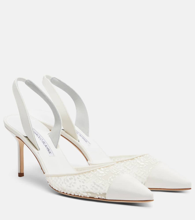 Manolo Blahnik Capsli 70 slingback pumps