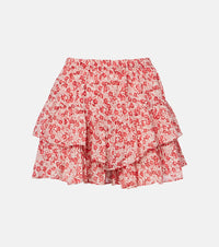 Marant Etoile Jocadia floral cotton skort