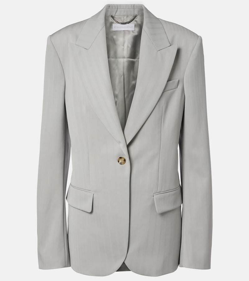 Stella McCartney Striped wool blazer