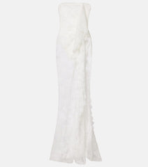 Christopher Esber Floating draped lace gown