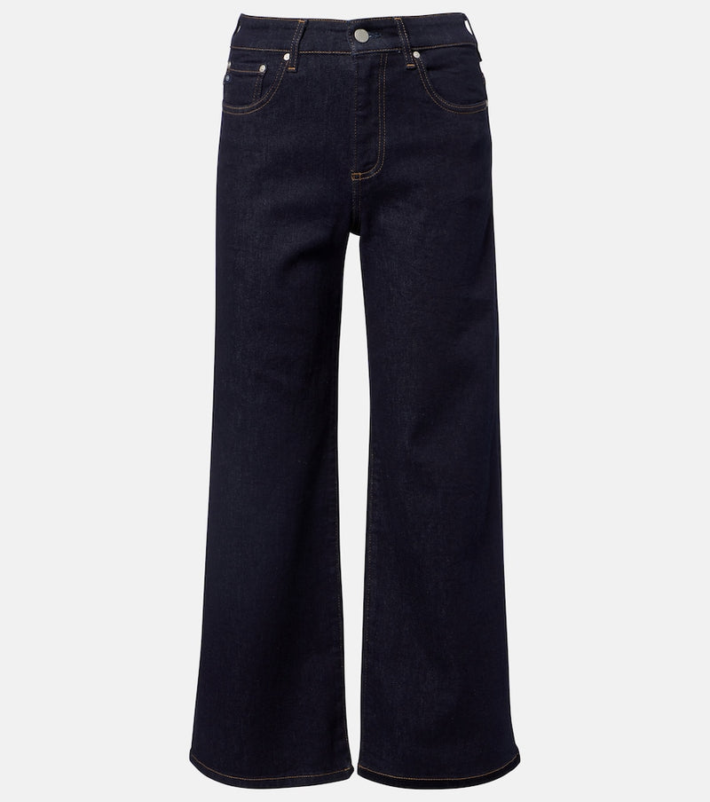 AG Jeans Saige cropped wide-leg jeans