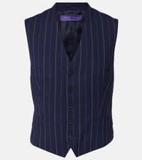 Ralph Lauren Collection Striped wool vest