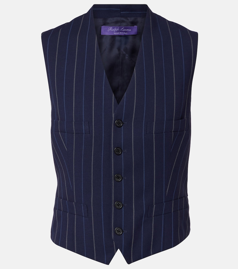 Ralph Lauren Collection Striped wool vest