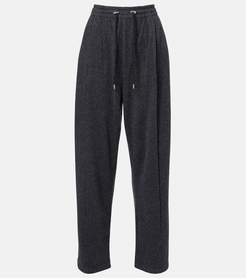 Prada Wool and cashmere tapered pants