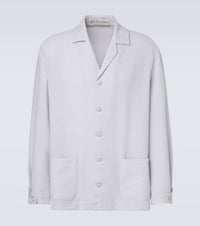 God's True Cashmere Affirmations cashmere pajama shirt with moonstone