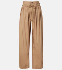 Isabel Marant Inaya layered wide-leg pants