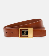 Saint Laurent La 66 leather belt