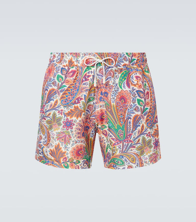 Etro Paisley swim trunks