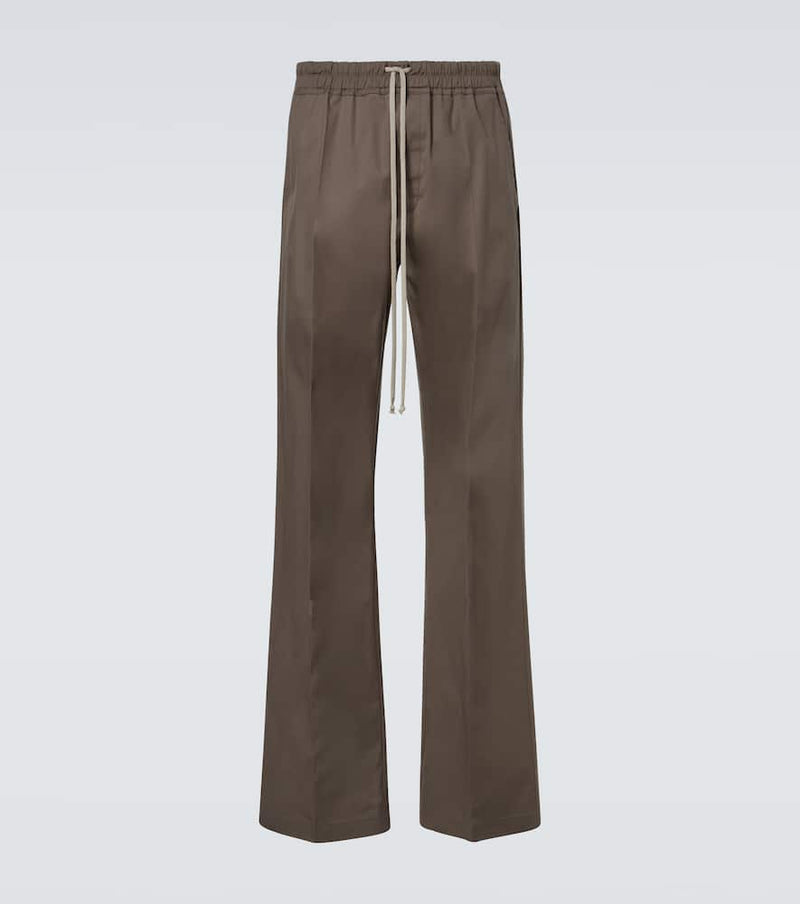 Rick Owens Dietrich cotton-blend straight pants