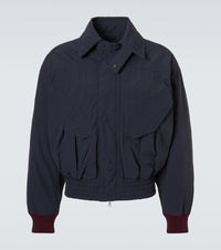 Dries Van Noten Jersey blouson jacket